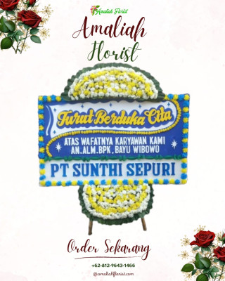 Papan Bunga Duka di Tanjung Johor