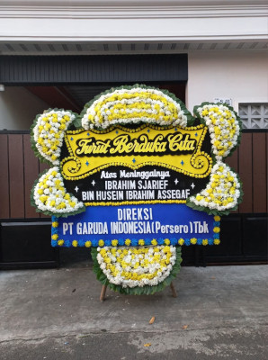 Papan Bunga Duka di Tanjung Johor