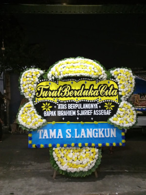Papan Bunga Duka di Tanjung Johor