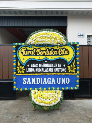 Papan Bunga Duka di Tanjung Johor