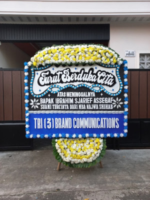 Papan Bunga Duka di Tanjung Johor